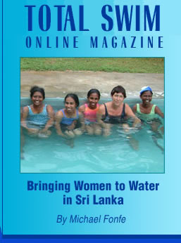 Top America's swimming organisation, Total Immersion, lends its support Aid Sri Lanka's Swimming Project